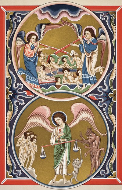 The Resurrection of the Dead and the Weighing of Souls in the Balance at the Last Judgement, from 